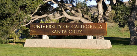 UCSC Entrance Sign